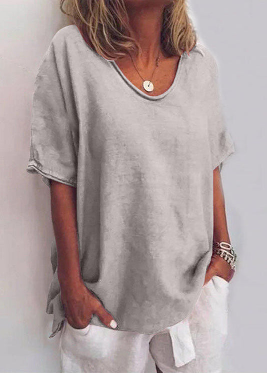 Alera Women's Blouse | Soft Breathable Fabric, Loose-Fit Summer Top 0