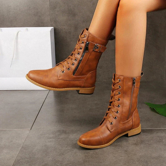 Brandy Women’s Boots with Sleek Polished Silhouette and Supportive Sole 0