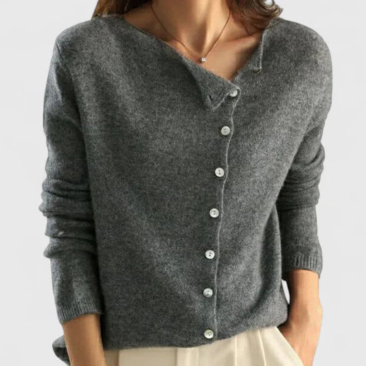 Cali Women's Cardigan Sweater | Elegant Button-Down, Lightweight Layer 0
