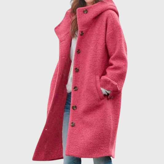 Crescent Women's Coat | Warm Wool, Tailored Fit