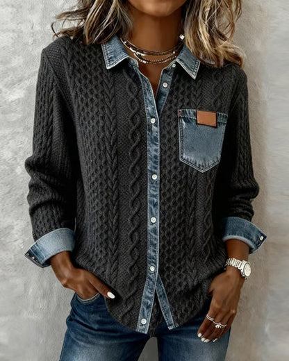 Flora Women's Shirt | Lightweight White Blouse, Streamlined Fit, Plus Size Available 0