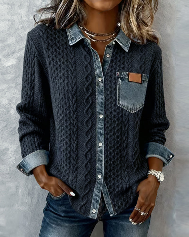 Flora Women's Shirt | Lightweight White Blouse, Streamlined Fit, Plus Size Available 3