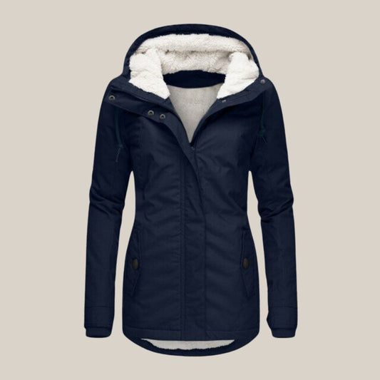Haven Quilted Jacket | Women's Sherpa-Lined Winter Coat, Wind Resistant