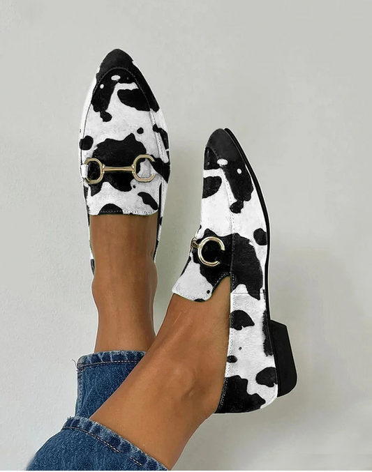 Hollie Black Loafers for Women | Stylish, Comfortable Footwear
