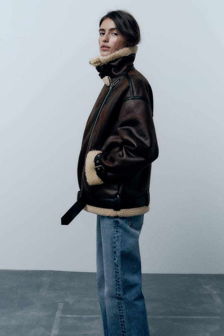 Karis Jacket | Faux Lapels, Water-Repellent Fabric