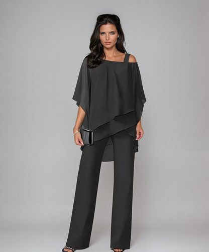 Mariella Women's Two-Piece Set | Layered Design, Relaxed Fit 1