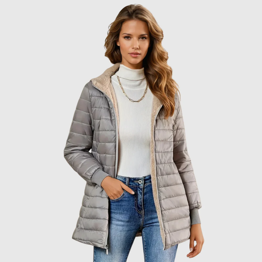 Monique Winter Coat | Sherpa Lined, Casual Fit