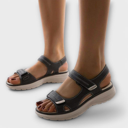 Nally Women's Sandals | Orthopaedic, Anatomical Arch Support, Adjustable Straps