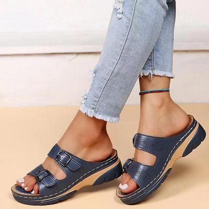 Solevia Orthopedic Sandals for Women | Lightweight EVA Sole, Gel Shock Absorption