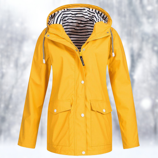 Wynna Women's Jacket | Waterproof, Windproof Polyester with Adjustable Hood