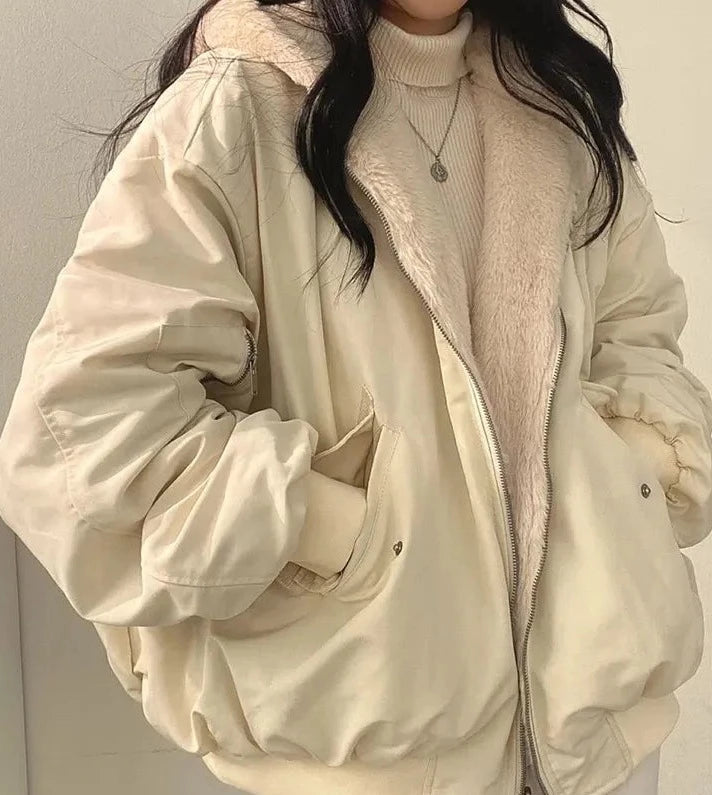 Wynter Reversible Jacket | Double-Sided, Sheepskin Lining
