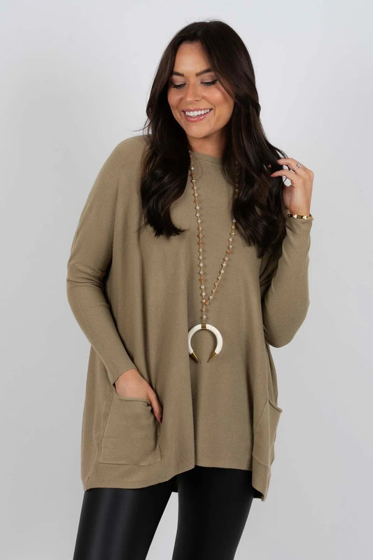 Zara Soft Touch Sweater | Oversized Fit, Warm Autumn Colors